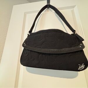 Vera Bradley small black shoulder bag